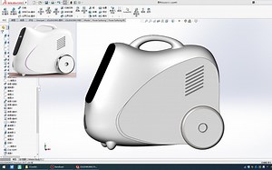 SolidWorks医疗设备造型练习-1P加速版