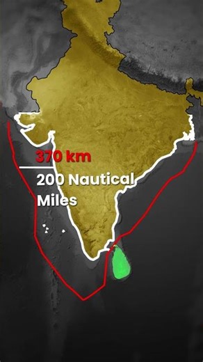 Why Sri Lanka in India's Map? #map #geography #upsc #shorts