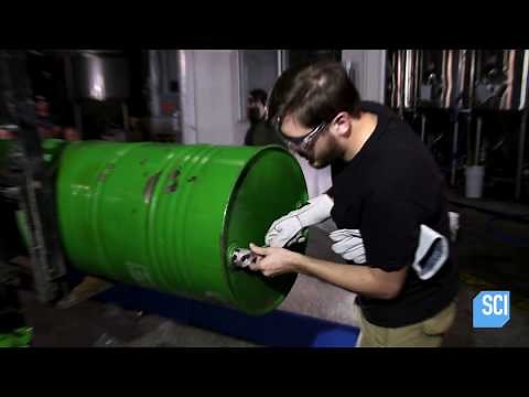 Watch Atmospheric Pressure Savagely Crush A Steel Barrel