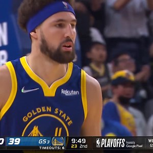 👌👌👌👌👌 Fifth three of the night for Klay Thompson | Golden State Warriors