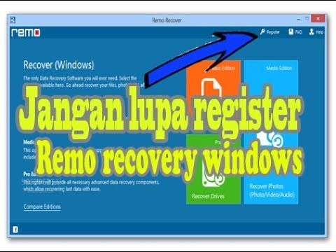 Remo recover serial key
