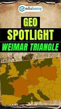 🇮🇳🇪🇺 India Enters Europe’s Power Triangle | Weimar Triangle Explained 🌍