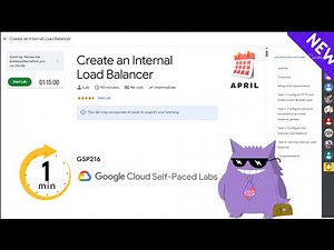 Create an Internal Load Balancer | #2025 | #GSP216 |#qwiklabs |Solution