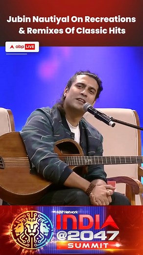 3.8K reactions · 39 shares | Jubin Nautiyal at #IndiaAt2047Summit On Recreations & Remixes Of Classic Hits #ABPIndiaAt2047 #ABPLive #jubinnautiyal #welovejubin | We Love Jubin Nautiyal | Facebook