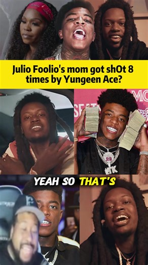 Dj Akademiks reacts to recent news that Julio Foolio's mom was shot 8 times and survived. Once she recovered, she said named Yungeen Ace as a suspect who was on a ankle monitor at the time. Her son Julio Foolio was recently targeted in a shooting two days after his birthday in Tampa florida outside the holiday in. Akademiks says the two groups involved in targeting Foolio were 1200 & ATK. One of which is Yungeen Ace's group. The two rappers made diss songs