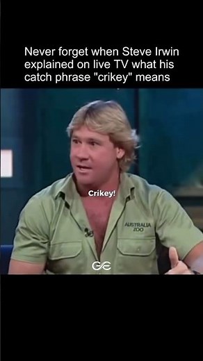 Steve Irwin Finally Reveals The Truth About "Crikey" 🐊