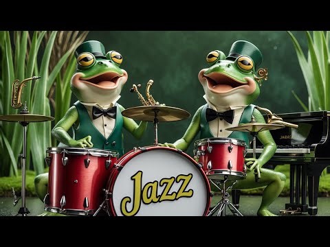 🔴🐸🎷Smoothest Sounds from the Swamp: A Live Dixieland Jazz Performance by the Incredible Frog Band