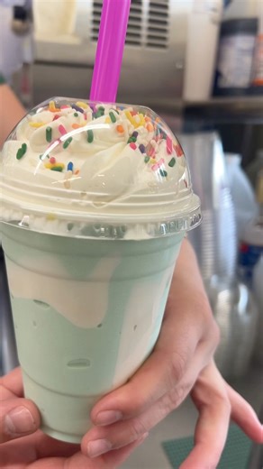 1.2M views · 28K reactions | Birthday cake flavored shake 療 | Scoops Ice Cream & 18 Hole Mini Golf | Facebook