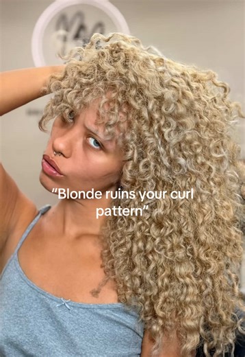 Blonde Hair and Curly Patterns: Expert Tips from Miami Stylist