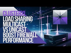 Checkpoint firewall: ClusterXL load sharing LAB