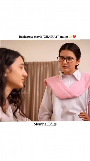 Rabia new movie GHAIRAT trailer 🎬 #sistrology #rabiafaisal #shorts #ytshorts