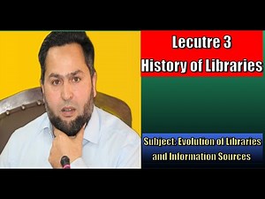 History of Libraries