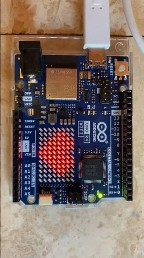 Arduino Uno R4 WiFi Board new launched first Code
