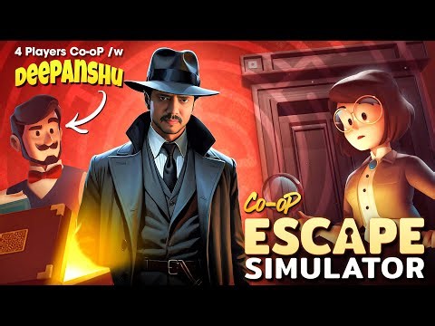 #1 | The BEST PUZZLE SOLVING Co-oP Game | Escape Simulator | Full Gameplay | Epic Graphics
