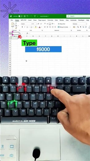 😱 Select Up to Row 6000 in Excel in ONE Second! You Didn’t Know This Trick 📊⚡#ExcelTips #Excel