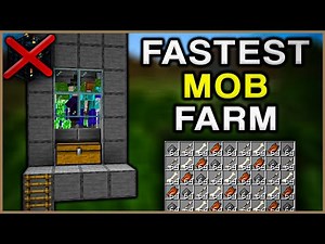 EASY 1.20 Mob Farm for Minecraft Bedrock (NO Spawner)