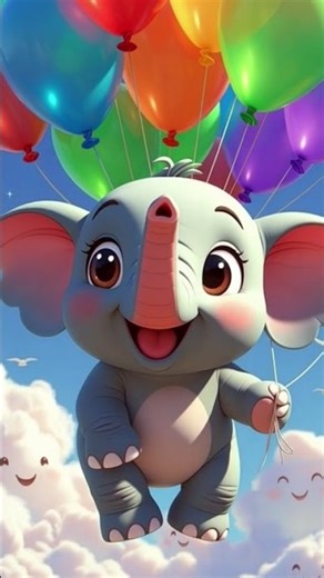Balloon Elephant #childrenscartoon #animatedcartoon