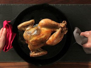 "Flip the Bird" Roast Chicken