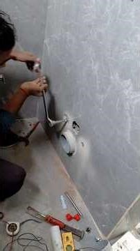 fitting wall hung commode #plumbing #youtubeshorts #technical #reels #workstyle #trending