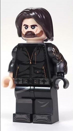 LEGO The New Avengers | Thunderbolts | Bucky Unofficial Lego Minifigures Stop Motion Review #Shorts