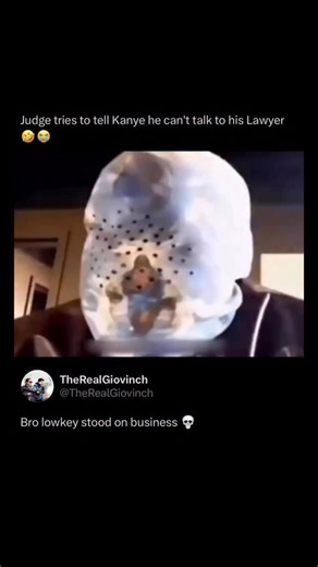 @mostmemorablemedia on Instagram: "A virtual court proceeding turned into a viral spectacle after Kanye West appeared in a 2021 Zoom deposition connected to a lawsuit filed by the tech company MyChannel. Rather than a routine legal exchange, the session quickly unraveled as Kanye argued with opposing attorney Michael Popok, stayed on his phone claiming his “mental geniusness” required it, then abruptly put on a full face covering mask and declared, “You don’t have the right to see my face.” His