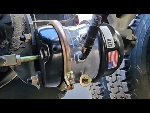 Semi Truck/Trailer Brake Chamber diagnosis and replacement