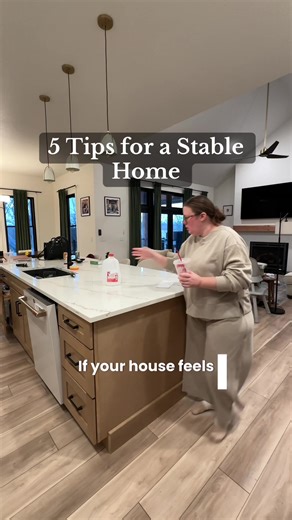 Your house doesn’t need another purge. It needs stability. When life keeps happening, decluttering won’t stick until the daily mess is under control. These five tips stop the chaos from growing so you can finally catch your breath—and then declutter. Stability comes before progress. Which tip would help you the most right now? #cleaning #home #organization