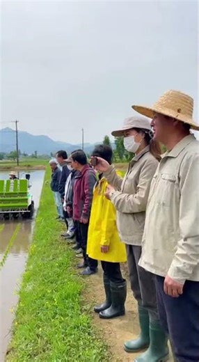 Modern Rice Planting Machine Indian Woman transforms fields fast