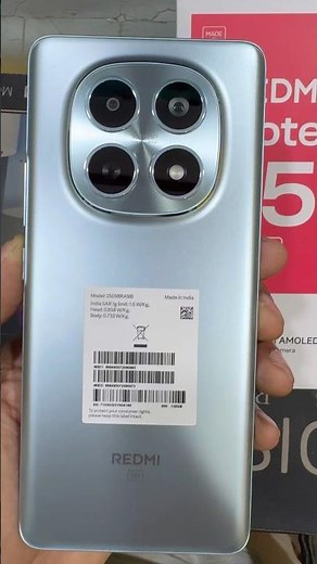 REDMI Note 15 5G (Glacier Blue First looks 🔥🔥🔥