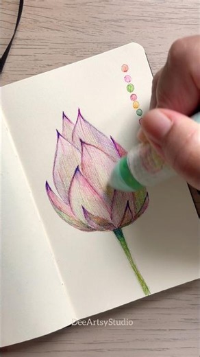 Art 03|Ways to fill sketchbook|pen tutorial#shortsfeed #shortsviral #shorts #tutorial #art
