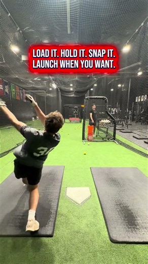 Load into the rear leg, hold the move as you ride forward, then snap the barrel on command.