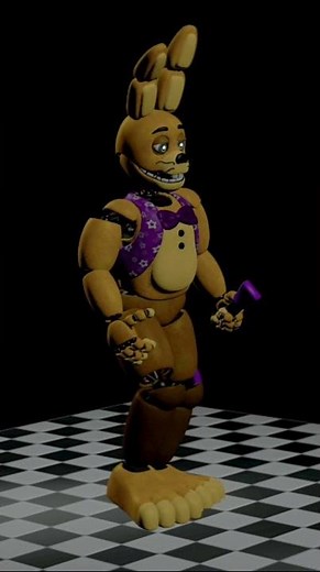 [FNAF/SFM] Stylized springbonnie walk animation