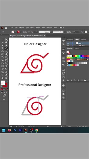Adobe Illustrator Arc Tool Tutorial (Quick Guide)