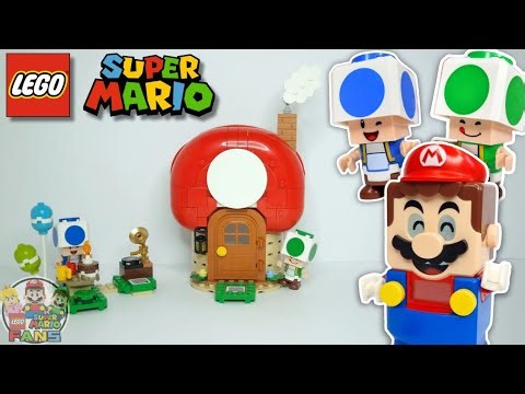LEGO Super Mario | Party At Toad's House Set Review (72041)