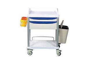 [Hot Item] [TA65] ABS Linen Trolley and Cart with Drawers for Medical, Emergency, Logistic, Laundry, Treatment, Medicine Distribution, Anesthesia as Hospital Equipment