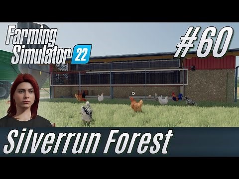 LS22: Silverrun Forest #60: Wir bauen einen Hühnerstall [deutsch]