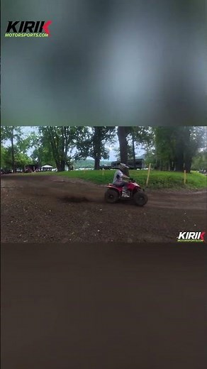 Epic Muddy ATV Race: Overtakes, Jumps & Dirt Mayhem! #shorts