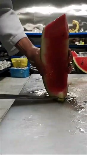 Watch This Amazing Watermelon Art Trick in Seconds!