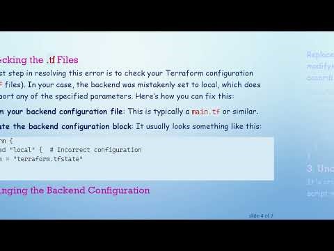 Resolving the Invalid backend configuration argument Error in Azure DevOps with Terraform