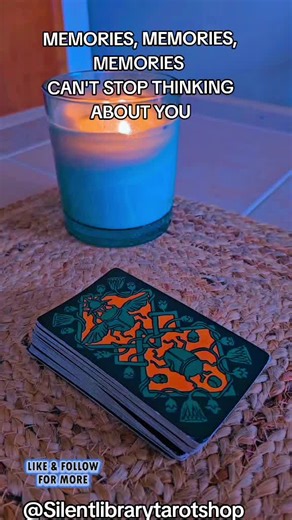 FOR ALL SIGNS IN LOVE MEMORIES, MEMORIES, MEMORIES CAN'T STOP THINKING ABOUT YOU #silentlibrarytarot 🔮 #allsignsincluded♒♓♈♉♊♋♌♍♎♏♐♑