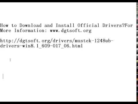 Mustek 1248UB Drivers for Windows 10 (32bit|64 bit) 7.19.460.1773