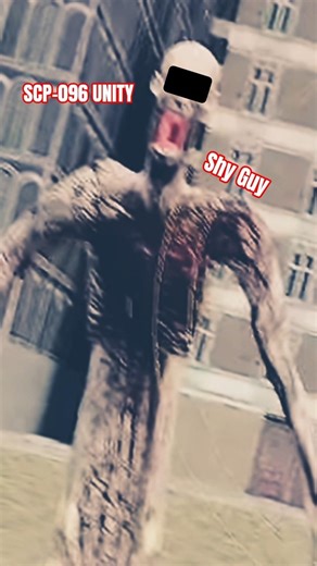 SCP Contament Breach Unity remake SCP-096 #scpgmod Shy guy seek test traduzido horror gmod I'll me