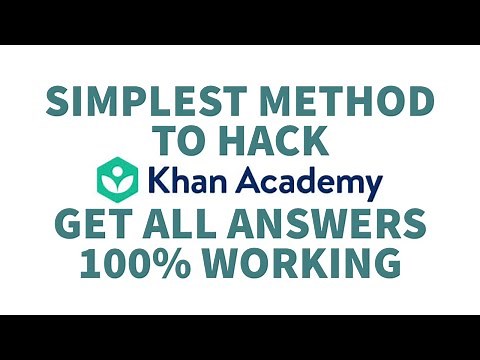 Easiest Way to hack khan academy | 100% Working | PART 1 (MCQ) | Dislike if it doesn't work