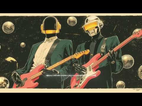 Daft Punk Cosmic Comets🪩🤖 | Chill Disco, Electro Funk, Retro Groove Playlist