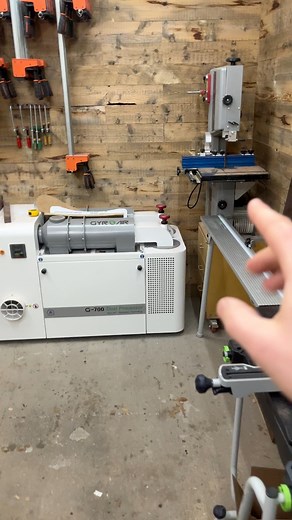 I never thought a table saw fence would be something I cared about much. I really had no complaints about my old table saw fence… but then I got the Big Eye Rip Fence System from Harvey Industries International and it’s been a game changer! Glides effortlessly and since it clamps on the front and back of the table, there’s ZERO deflection 👍 | Spencley Design Co