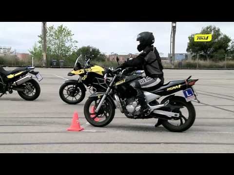 CARNET A2: Examen práctico carnet de moto