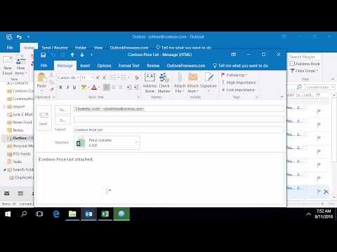 Outlook Mail Merge with Attachments