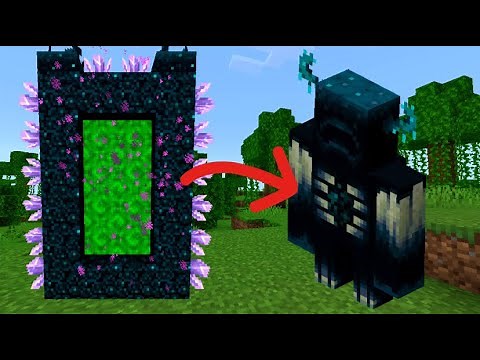 How to make a Warden Portal in Minecraft!!!