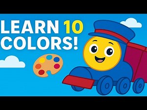 ✅ Wow! 🚂 Learn Colors with Smiley Train | Fun Song for Toddlers 🎨