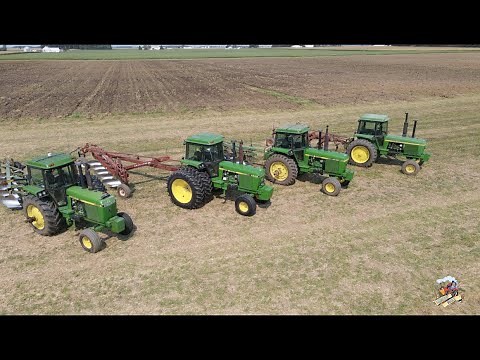 Farmer Plow Day near Celina Ohio